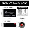image6V 10Ah Sealed Lead Acid Battery ECI Power