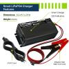 imageExpertPower 128V 5A Smart Charger for Lithium LiFePO4 Deep Cycle Rechargeable Batteries20 Amp