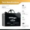 imageExpertPower 12v 33ah Rechargeable Deep Cycle Battery EXP1233 