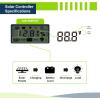 imageExpertPower 20A PWM Solar Charge Controller Kit for LiFePO4 AGM Gel Flooded Battery  12V  24V AutoSelect Intelligent Regulator  Max PV Input 55V  USB Charge  Backlight LCD Display20A