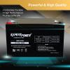 imageExpertPower 6V 12Ah SLA Sealed Lead Acid Battery F1 TerminalReplacement for Portalac GS PE6V12 RBC48 Power Patrol SLA0959 SLA 0959
