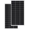 image2Pack ExpertPower 100 Watt 12 Volt Monocrystalline Solar Panel Compact Design 3543 x 2283 x 118 in High Efficiency Module PV Power for Battery Charging Boat Caravan RV Off Grid Applications200W
