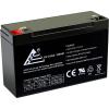 image6V 10Ah Sealed Lead Acid Battery ECI Power