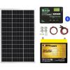 imageExpertPower 100W 12V Solar Power Kit with Battery  100W 12V Solar Panel  10A Charge Controller  21Ah Gel Battery100W 420Wh Battery