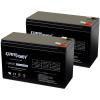 imageExpertPower 12V 72AH Sealed Lead Acid SLA Rechargeable Battery for Security Alarm System With F2 Terminals  EXP12722 Pack  12V 72 AH