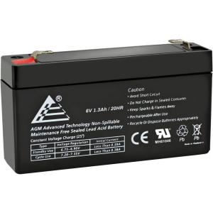 image6V 12AH Valve Regulated Sealed Lead Acid Battery with F1 Terminal ECI Power