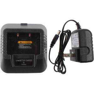imageDesktop Charger Us Type Fit for Baofeng Uv5r 5ra 5rb 5rc 5rd 5re 5replus
