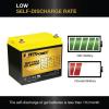 imageExpertPower 12V 35Ah Gel Deep Cycle Solar Battery Sealed Gel Technology for Marine Mobility Applications SLA11561Pack 12V GEL 35AH