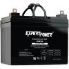 imageExpertPower 12V 35Ah Gel Deep Cycle Solar Battery Sealed Gel Technology for Marine Mobility Applications SLA11561Pack 12V SLA 35AH