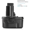 image:imageExpertPower 12v 2000mAh NiCd Battery for DC9071 DW9072 DW9071 DE9037 DE9071 DE9072 DE9074 DE9075 15225027 39774501 Battery Pack 2 Batteries  1 Charger1 Pack