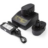image:imageExpertPower 18v 2000mAh NiCd Battery for Dewalt DW9095 DW9096 DW9098 DC9096 DE9039 DE9095 DE9096 DE9098 Battery Pack 2 Batteries  1 Charger